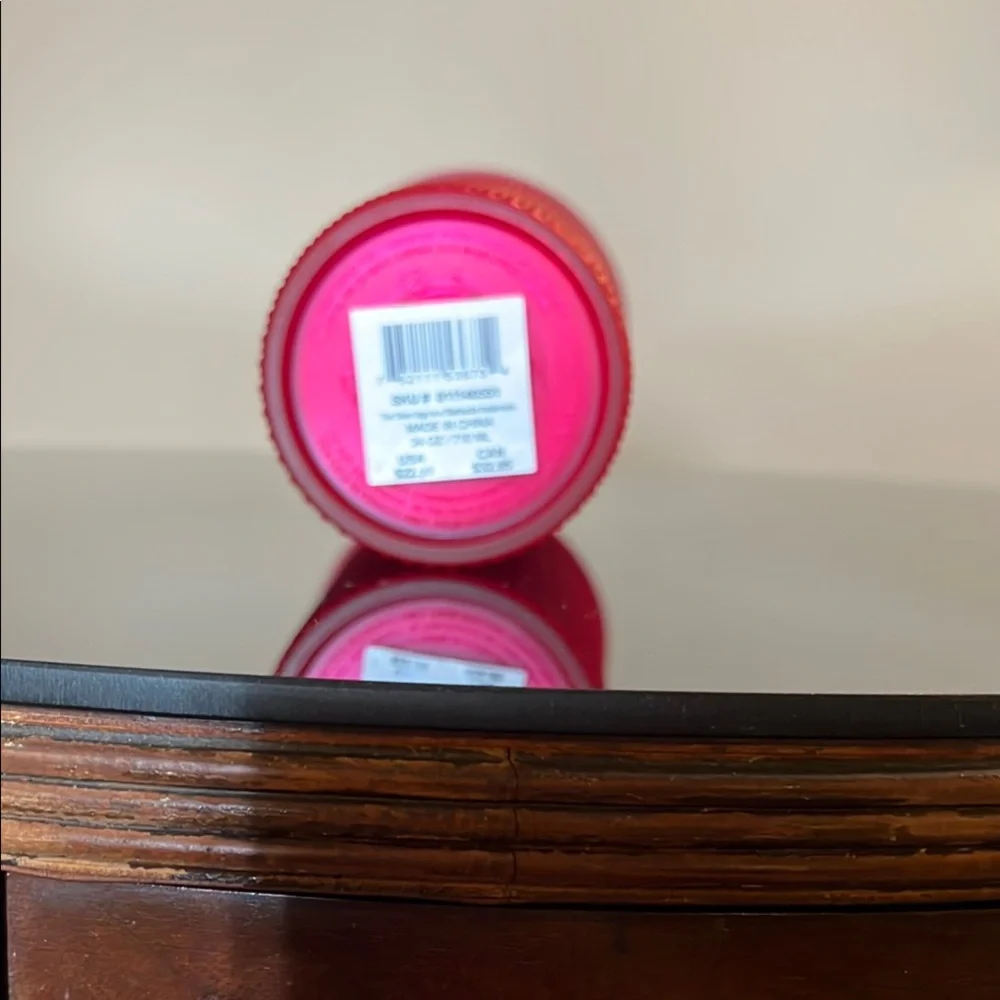 Starbucks 2023 Ruby Pink Studded Soft Touch Limited Edition Venti Cold Tumbler